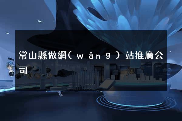 常山縣做網(wǎng)站推廣公司
