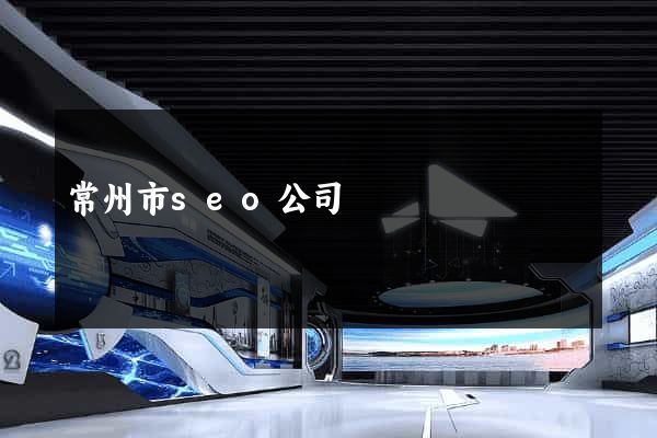 常州市seo公司