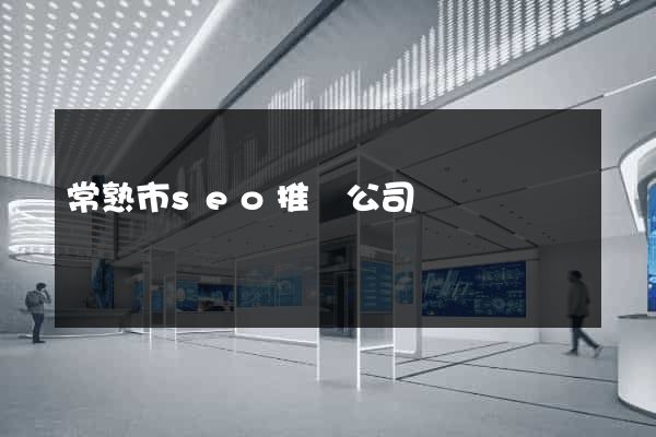 常熟市seo推廣公司