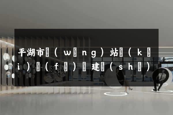 平湖市網(wǎng)站開(kāi)發(fā)與建設(shè)