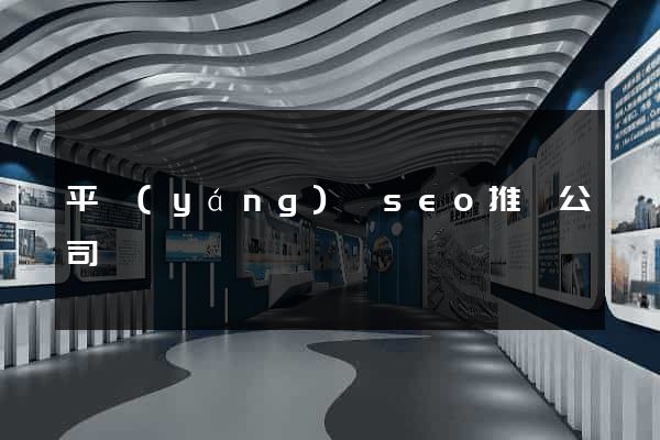 平陽(yáng)縣seo推廣公司