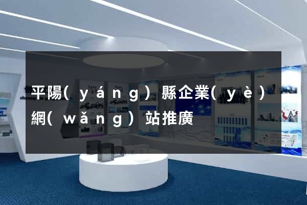平陽(yáng)縣企業(yè)網(wǎng)站推廣