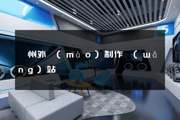 廣州外貿(mào)制作網(wǎng)站