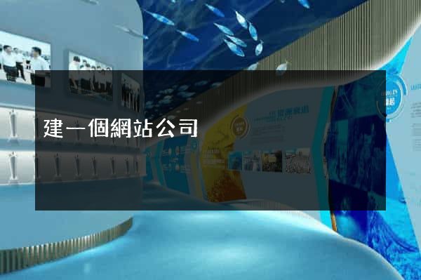 建一個網站公司