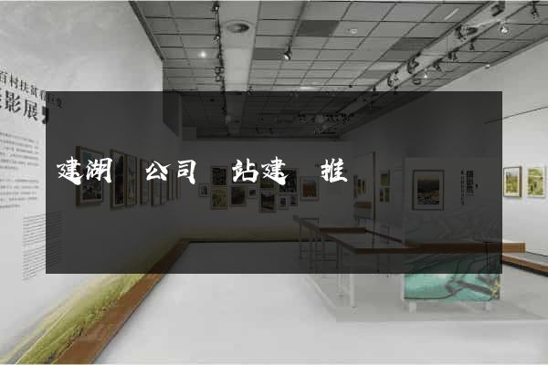 建湖縣公司網站建設推廣