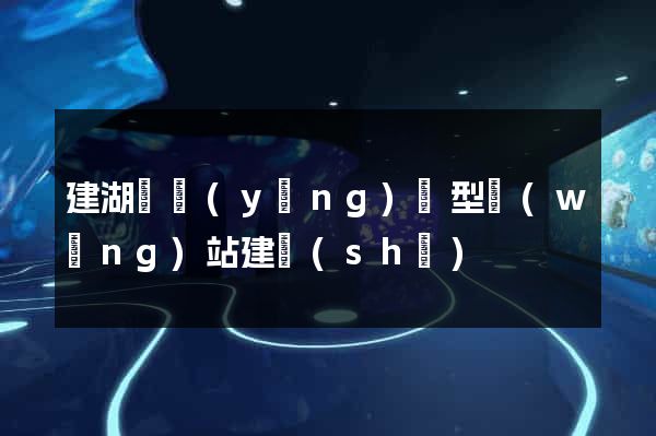 建湖縣營(yíng)銷型網(wǎng)站建設(shè)