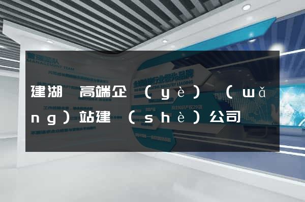 建湖縣高端企業(yè)網(wǎng)站建設(shè)公司