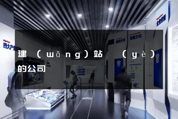 建網(wǎng)站專業(yè)的公司