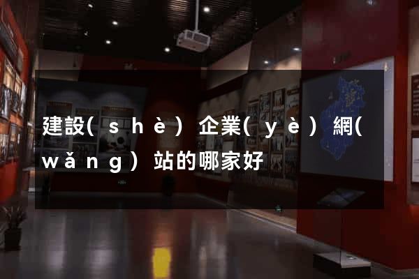 建設(shè)企業(yè)網(wǎng)站的哪家好