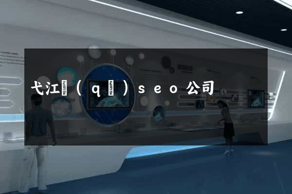 弋江區(qū)seo公司