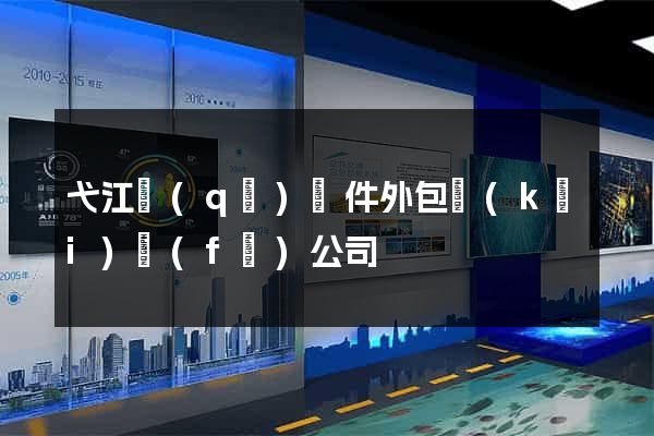 弋江區(qū)軟件外包開(kāi)發(fā)公司