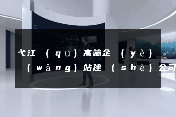 弋江區(qū)高端企業(yè)網(wǎng)站建設(shè)公司