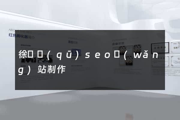 徐匯區(qū)seo網(wǎng)站制作