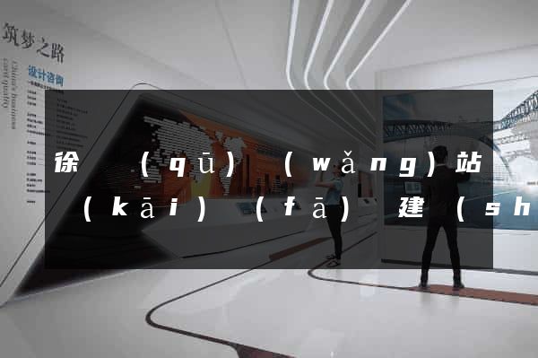 徐匯區(qū)網(wǎng)站開(kāi)發(fā)與建設(shè)
