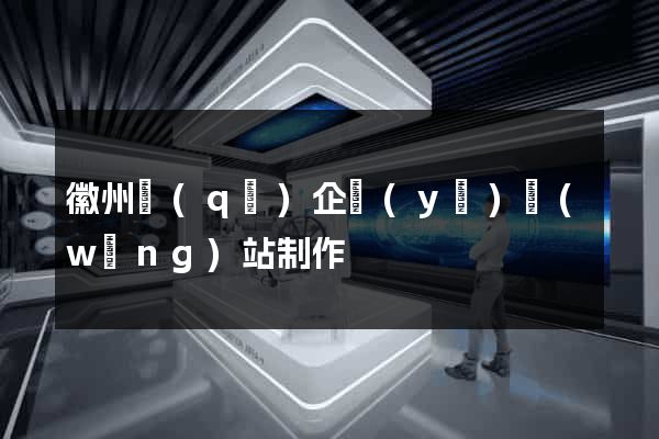 徽州區(qū)企業(yè)網(wǎng)站制作