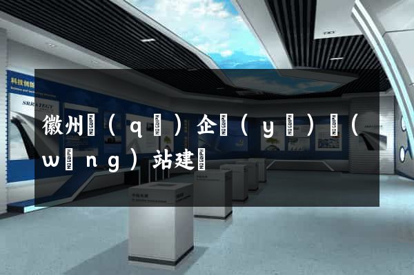 徽州區(qū)企業(yè)網(wǎng)站建設