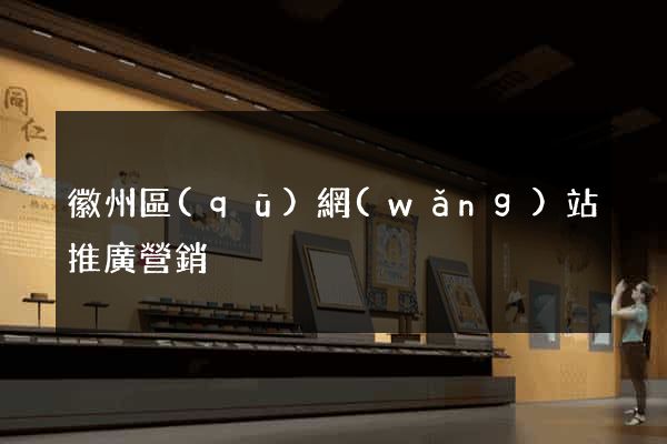 徽州區(qū)網(wǎng)站推廣營銷