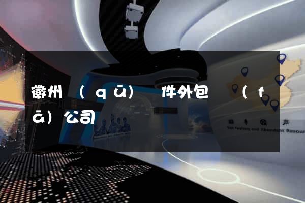 徽州區(qū)軟件外包開發(fā)公司