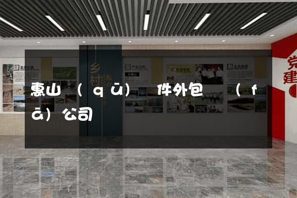惠山區(qū)軟件外包開發(fā)公司