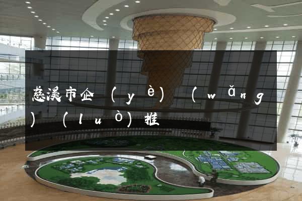 慈溪市企業(yè)網(wǎng)絡(luò)推廣