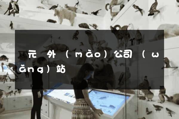 慶元縣外貿(mào)公司網(wǎng)站