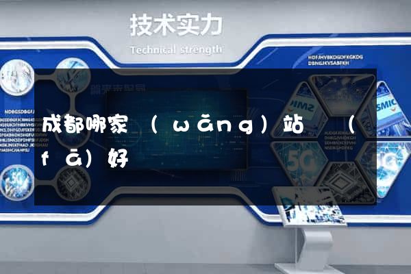 成都哪家網(wǎng)站開發(fā)好