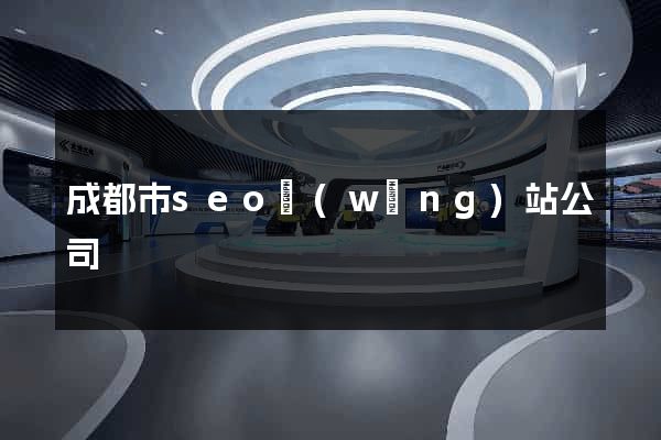 成都市seo網(wǎng)站公司
