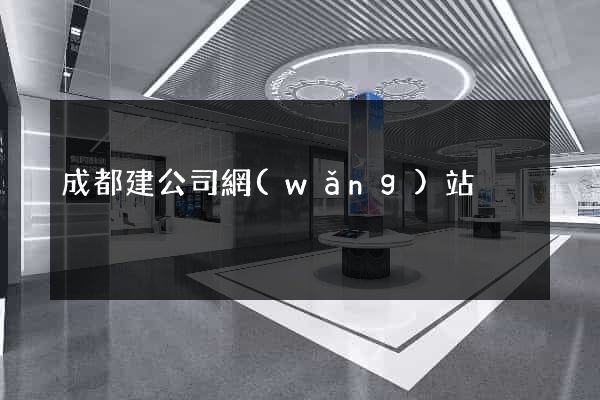 成都建公司網(wǎng)站