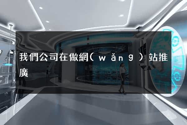 我們公司在做網(wǎng)站推廣