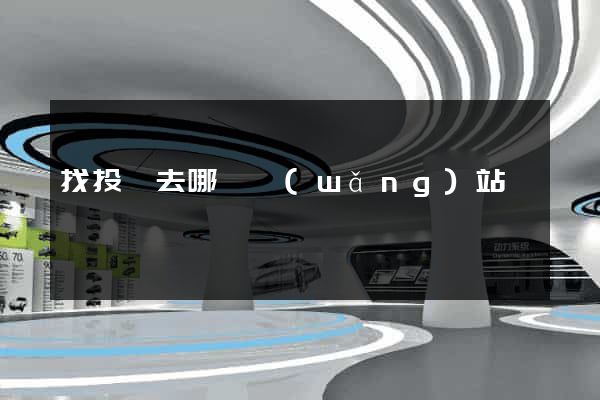 找投資去哪個網(wǎng)站