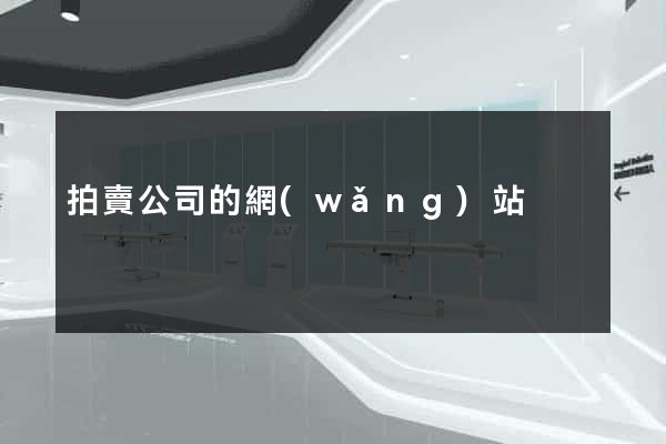 拍賣公司的網(wǎng)站