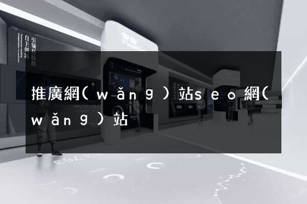 推廣網(wǎng)站seo網(wǎng)站