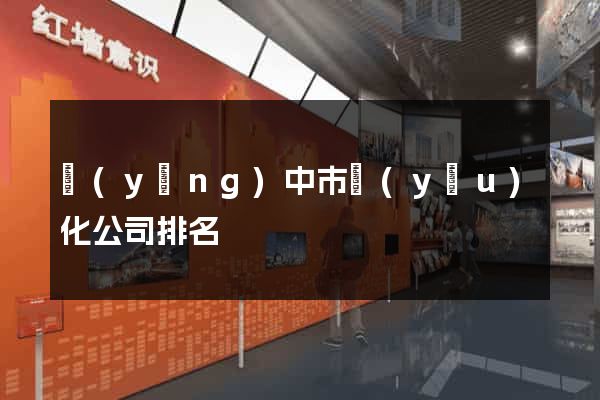 揚(yáng)中市優(yōu)化公司排名