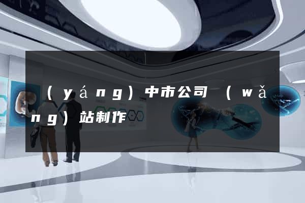 揚(yáng)中市公司網(wǎng)站制作
