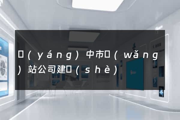揚(yáng)中市網(wǎng)站公司建設(shè)