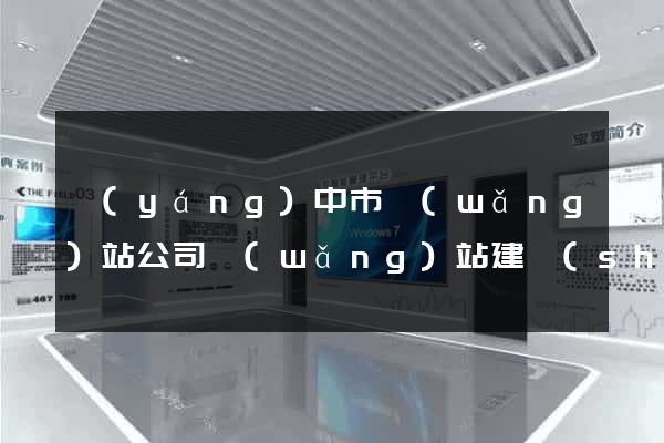 揚(yáng)中市網(wǎng)站公司網(wǎng)站建設(shè)