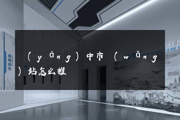 揚(yáng)中市網(wǎng)站怎么推廣