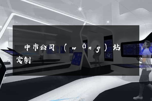揚中市公司網(wǎng)站設計定制