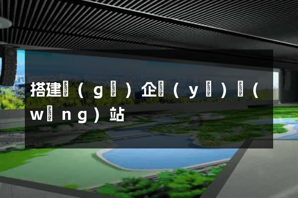 搭建個(gè)企業(yè)網(wǎng)站