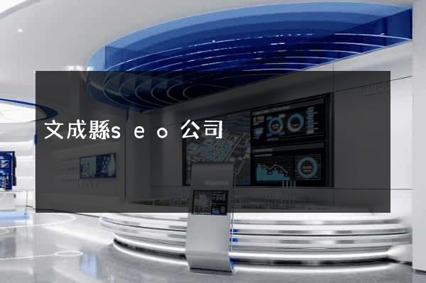 文成縣seo公司
