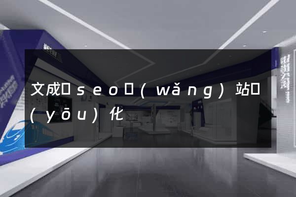 文成縣seo網(wǎng)站優(yōu)化
