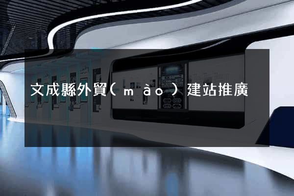 文成縣外貿(mào)建站推廣