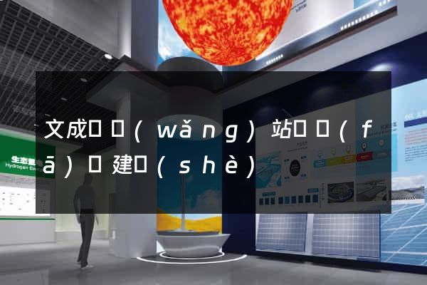 文成縣網(wǎng)站開發(fā)與建設(shè)