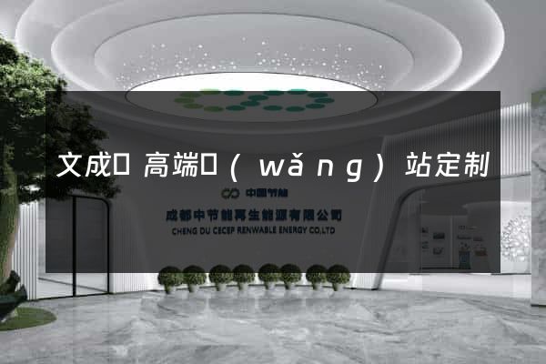 文成縣高端網(wǎng)站定制