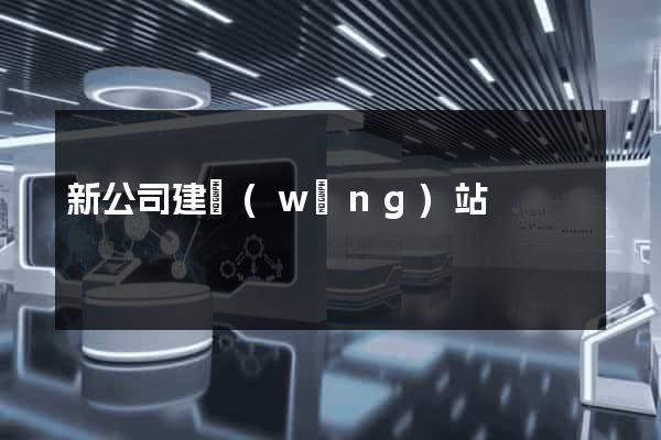 新公司建網(wǎng)站