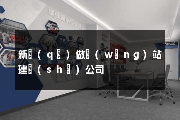 新區(qū)做網(wǎng)站建設(shè)公司