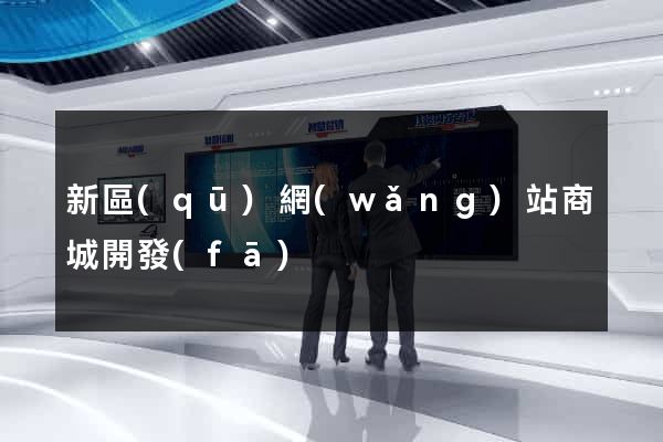 新區(qū)網(wǎng)站商城開發(fā)