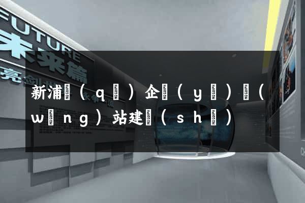 新浦區(qū)企業(yè)網(wǎng)站建設(shè)