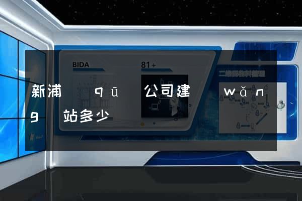 新浦區(qū)公司建網(wǎng)站多少錢