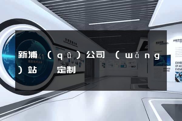 新浦區(qū)公司網(wǎng)站設計定制